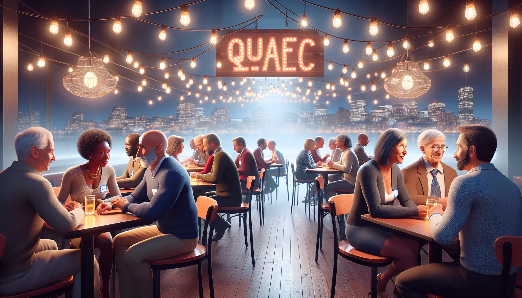 Soir&eacute;e de speed dating pour c&eacute;libataires au Qu&eacute;bec