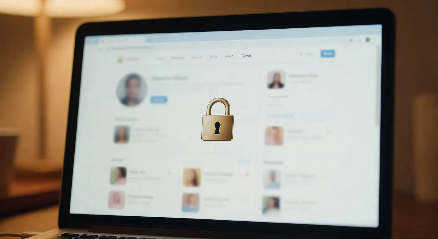 Bureau avec documents et ordinateur pour signaler une fraude amoureuse au Qu&eacute;bec