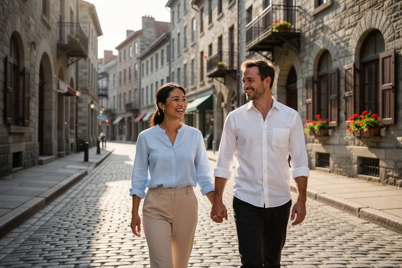 Immigrant amour Québec